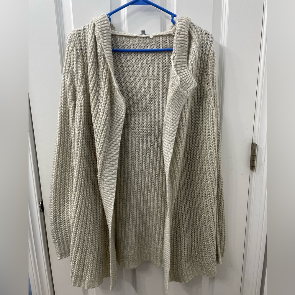 NWT Charlotte Russe hooded cardigan size:S